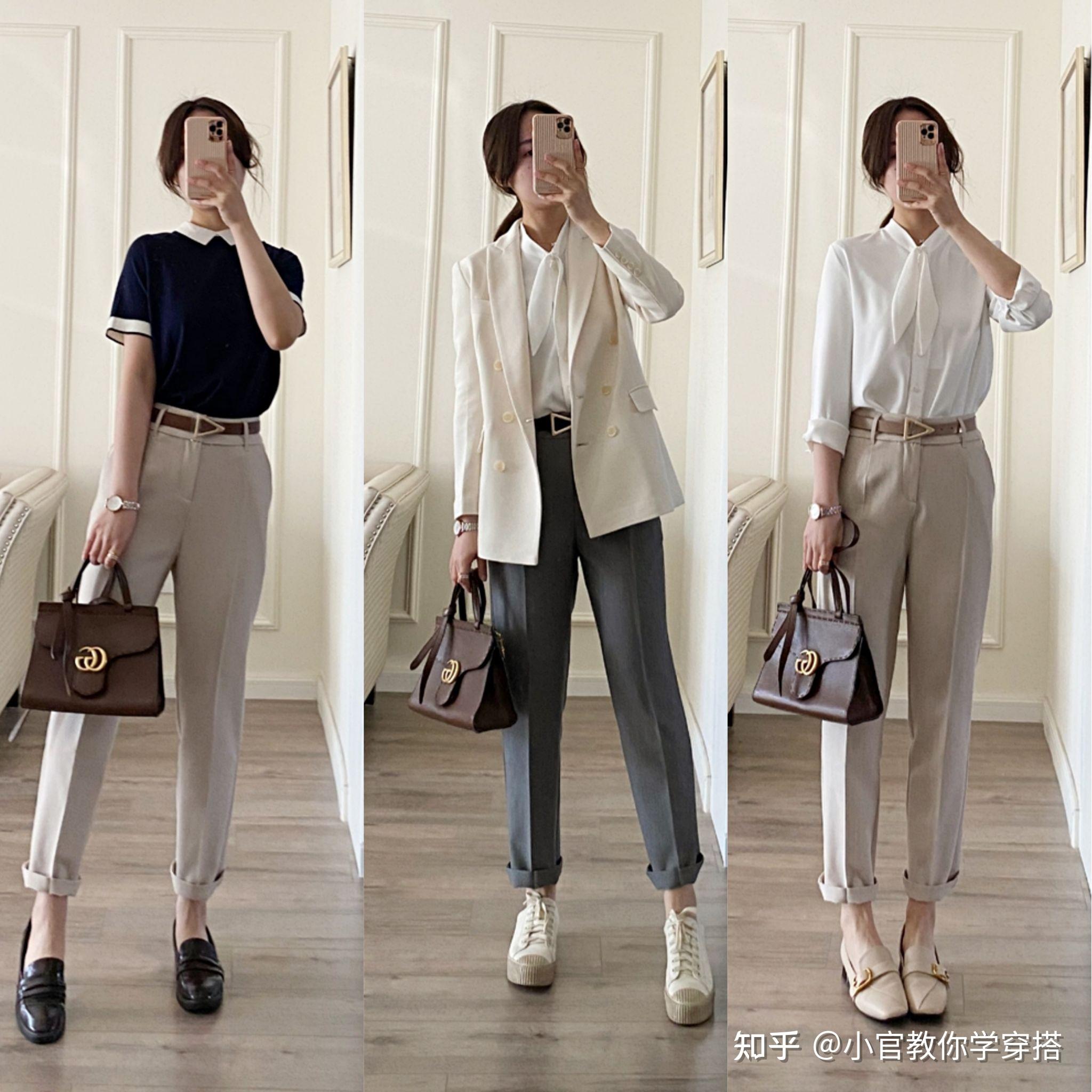 穿衣搭配女春夏季女生气质又超好看的上班通勤穿搭参考