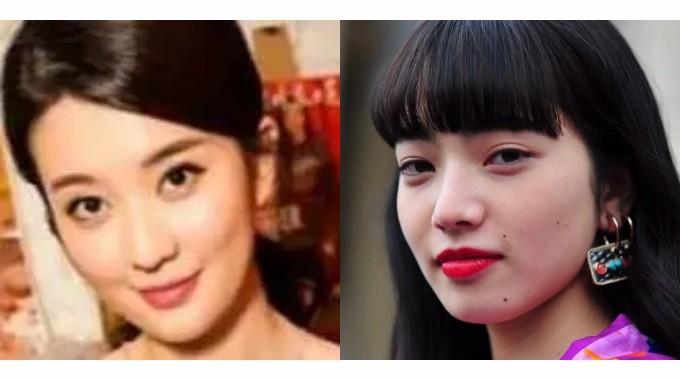 画重眼妆,乔欣的双眼皮褶皱就看不清了.