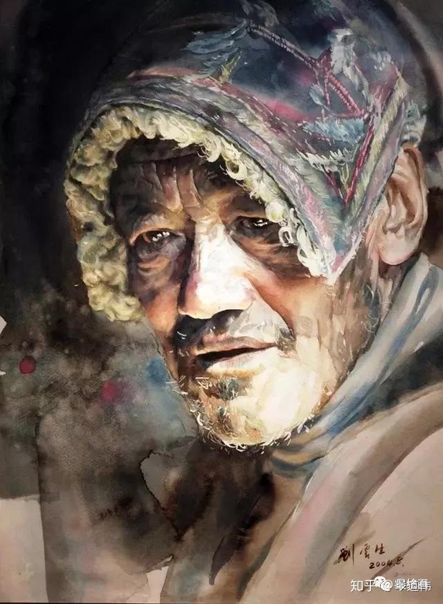 西藏人物| 画家刘云生水彩 67 - 知乎