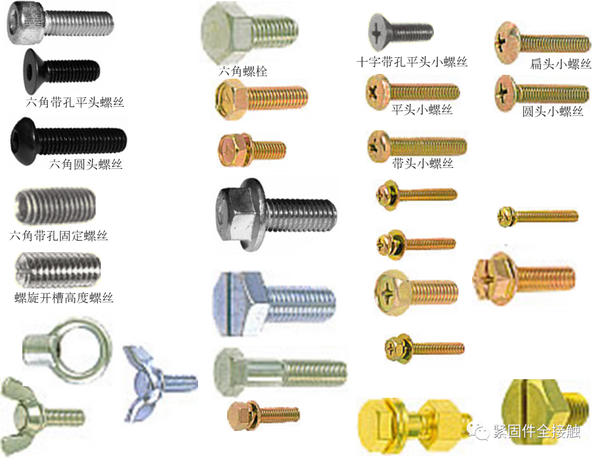 紧固螺栓的常见类型有哪些？ - 知乎
