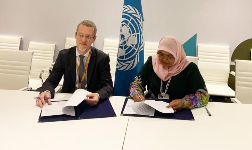 巴政城市学院与联合国人居署签署合作备忘录
