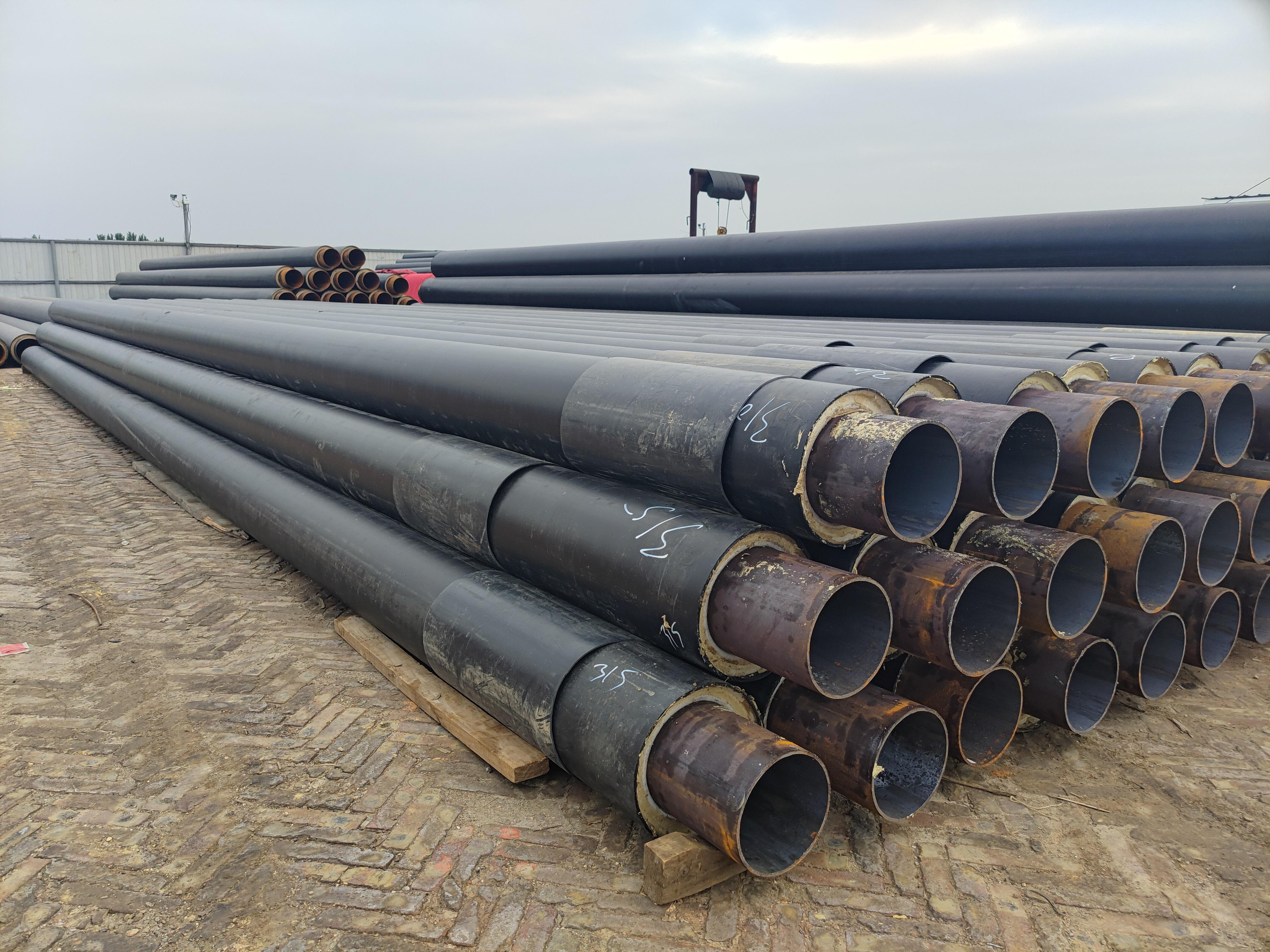 塑套钢热水保温管室外管道