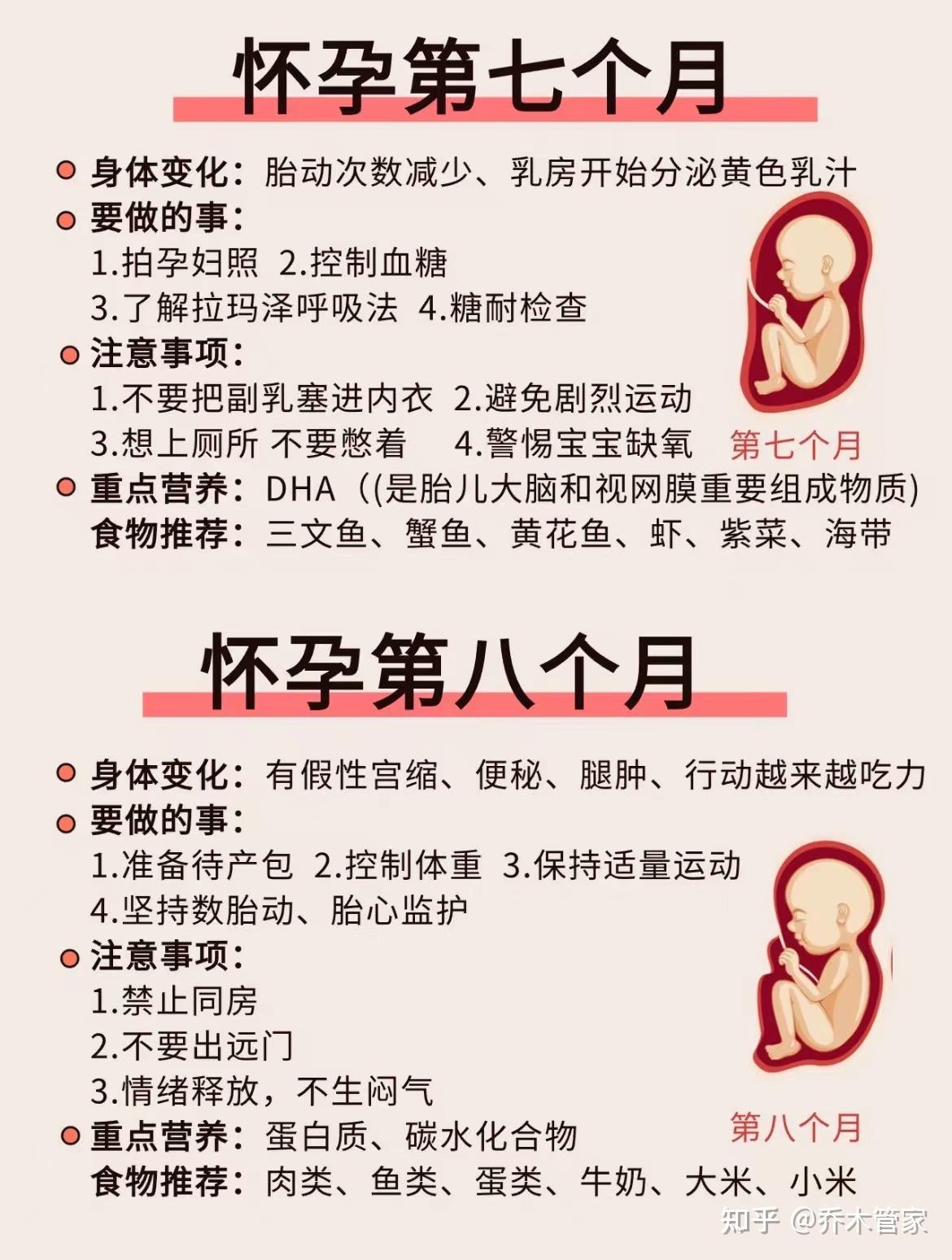 一篇看懂怀孕每月做什么?孕妈每月注意事项 - 知乎