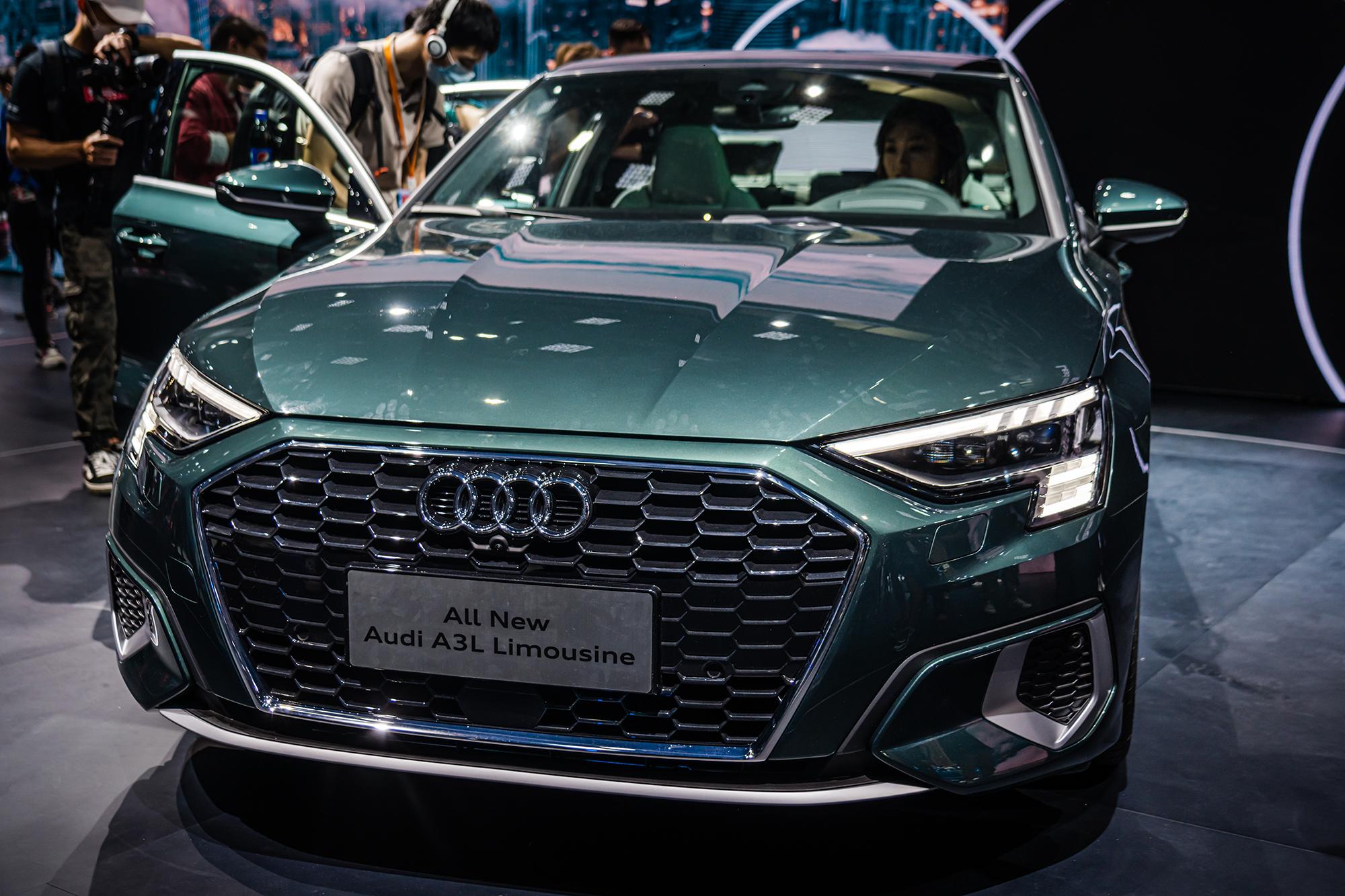 奥迪a3llimousine广州车展首发亮相
