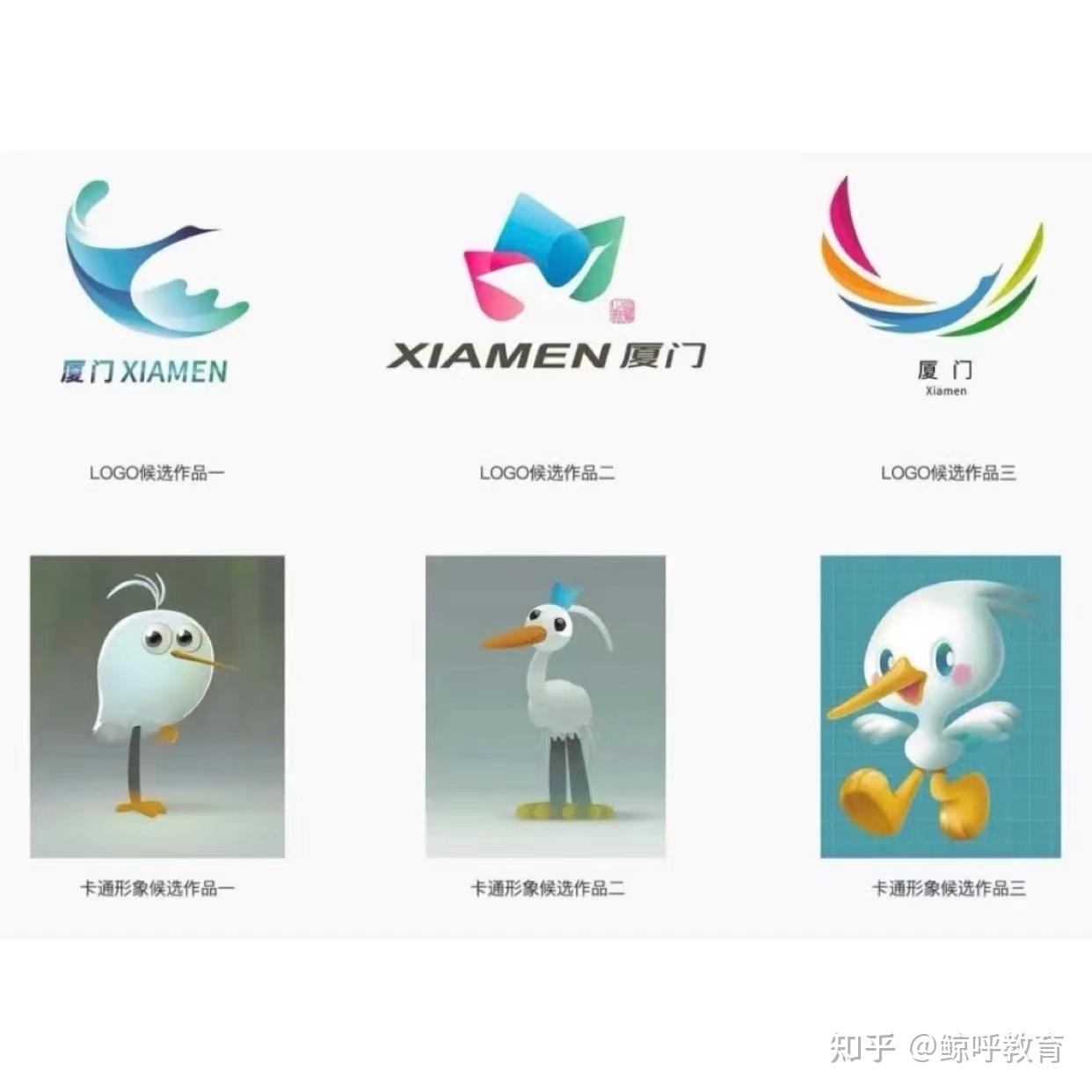 厦门城市LOGO和吉祥物「鹭可」发布!网友:一般般 - 知乎