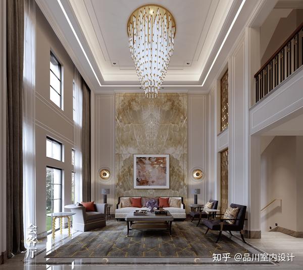 福州别墅设计 | 品川设计 | 700㎡美式风格别墅 - 知乎