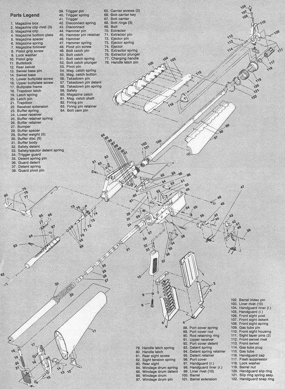 使用无壳弹 史上最复杂步枪德国g11拆开啥样?