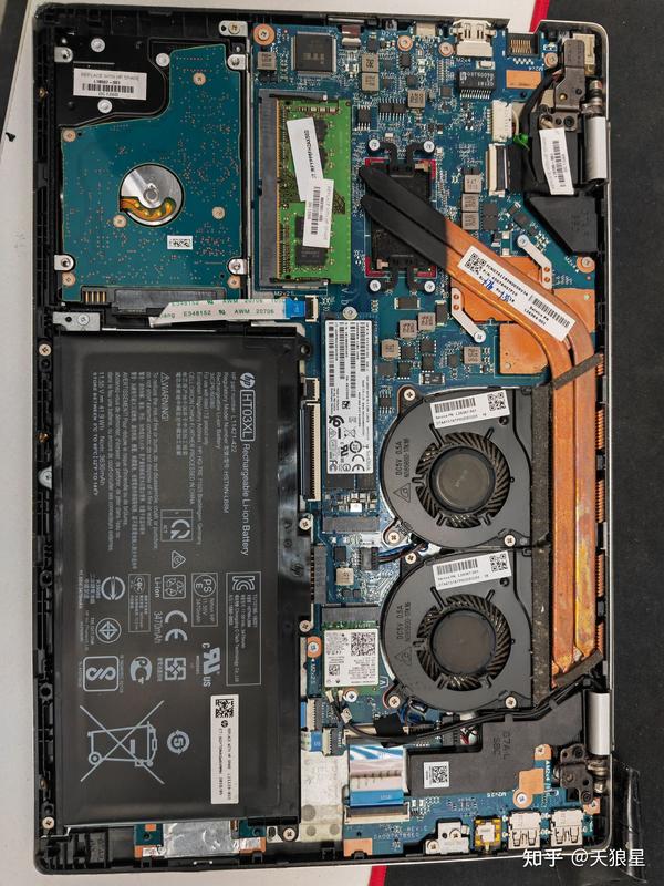 惠普HP Pavilion Laptop Model 14ce0027TX拆机 知乎