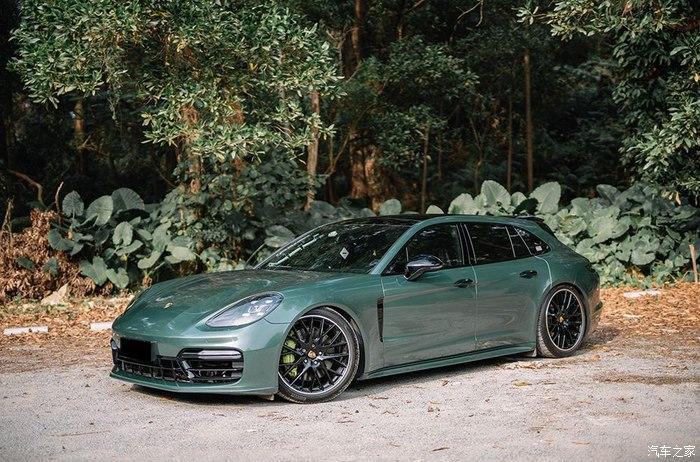辉哥说车之迷人墨绿panamera改装启发