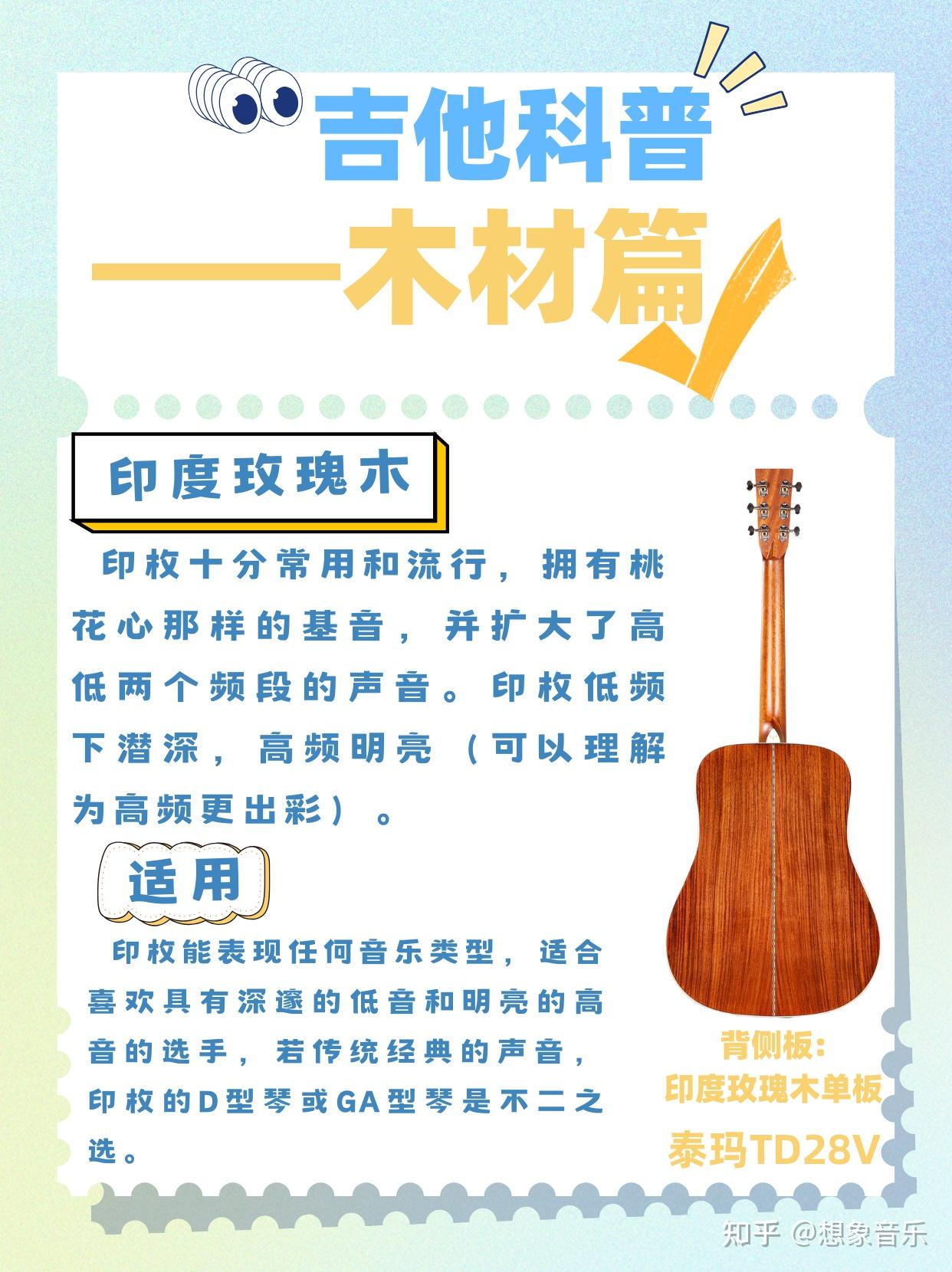 《吉他木材介绍》