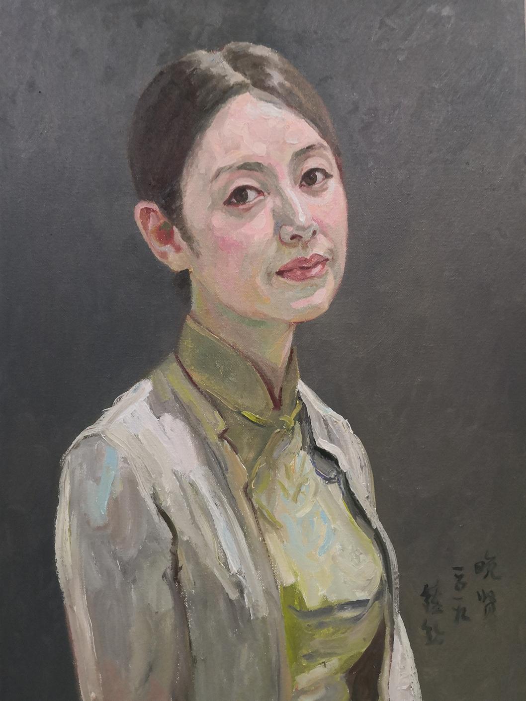 展讯| 钟铃油画百人肖像展- 知乎