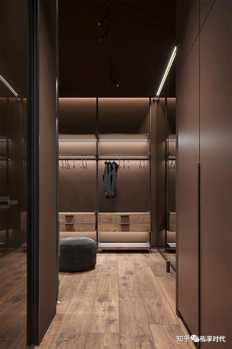 听说别墅豪宅里都有一个这样奢华的衣帽间