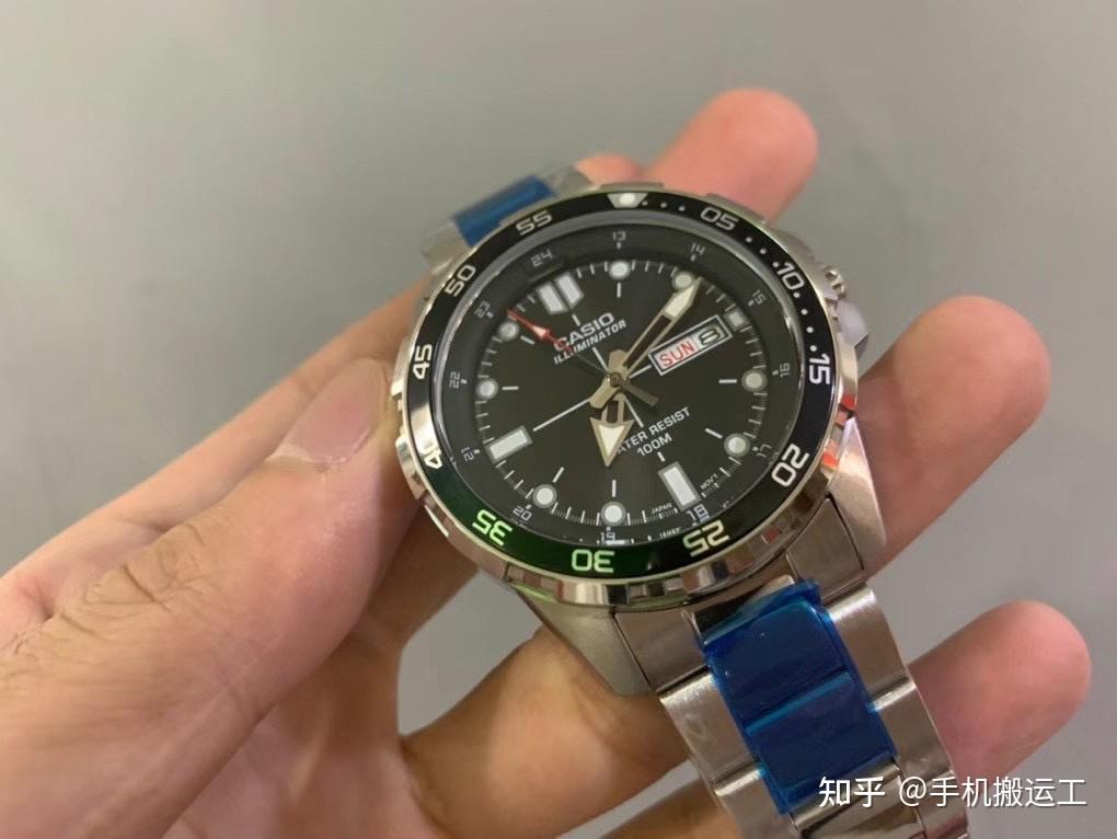 卡西欧黑水鬼商务风格