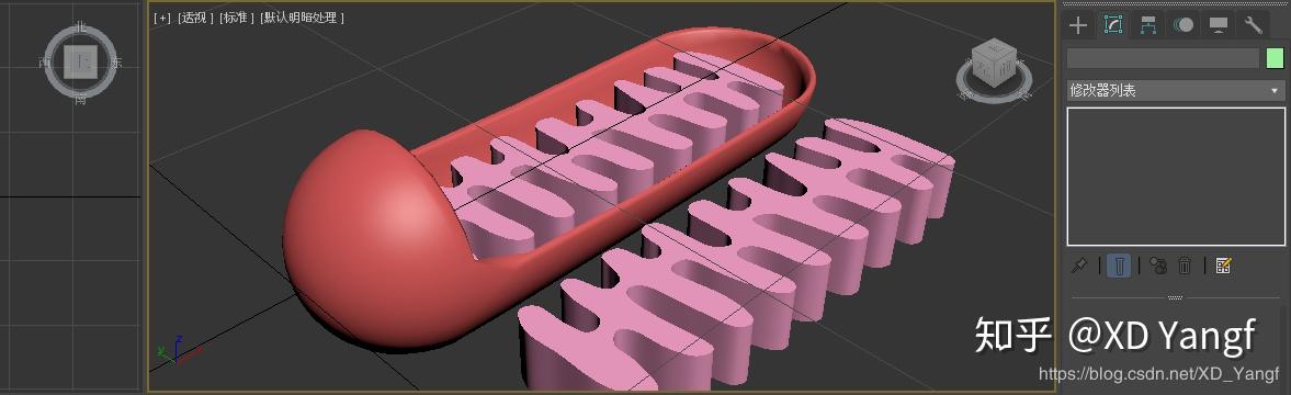 【无机纳米材料科研制图——3ds max 0106】3dmax内质网,线粒体建模
