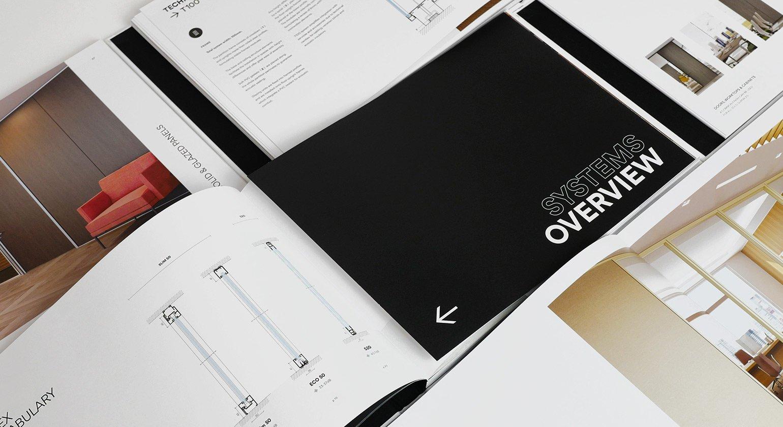 中汇设计简约版式的产品目录设计