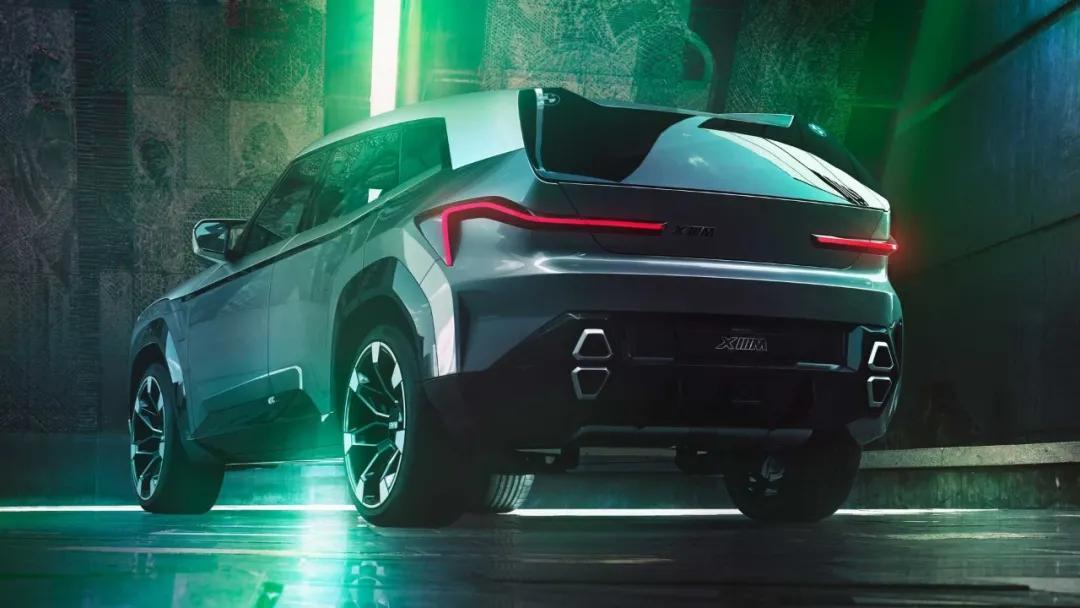 豪华高性能suv之争宝马xm概念车发布科幻设计v8插混动力