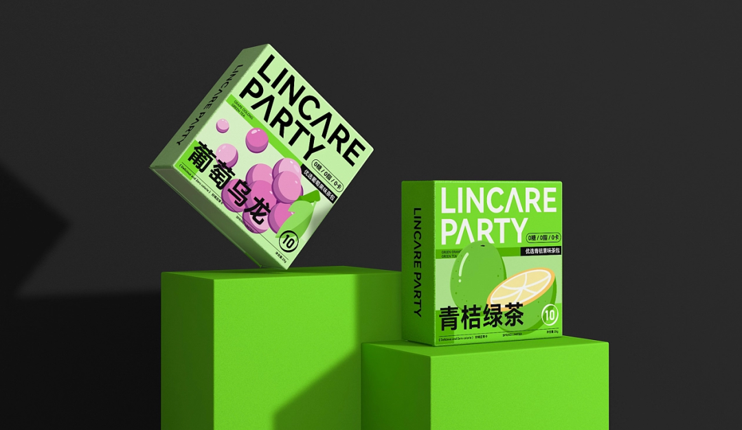 深挖年轻人需求的果茶包装设计太妙了