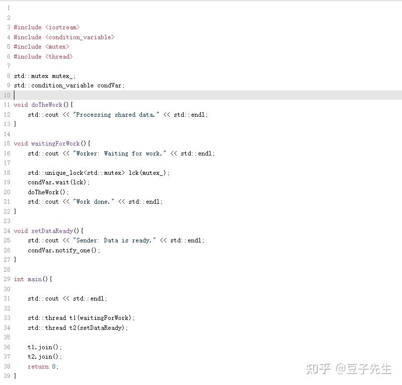 C++ 条件变量 std::condition_variable - 知乎