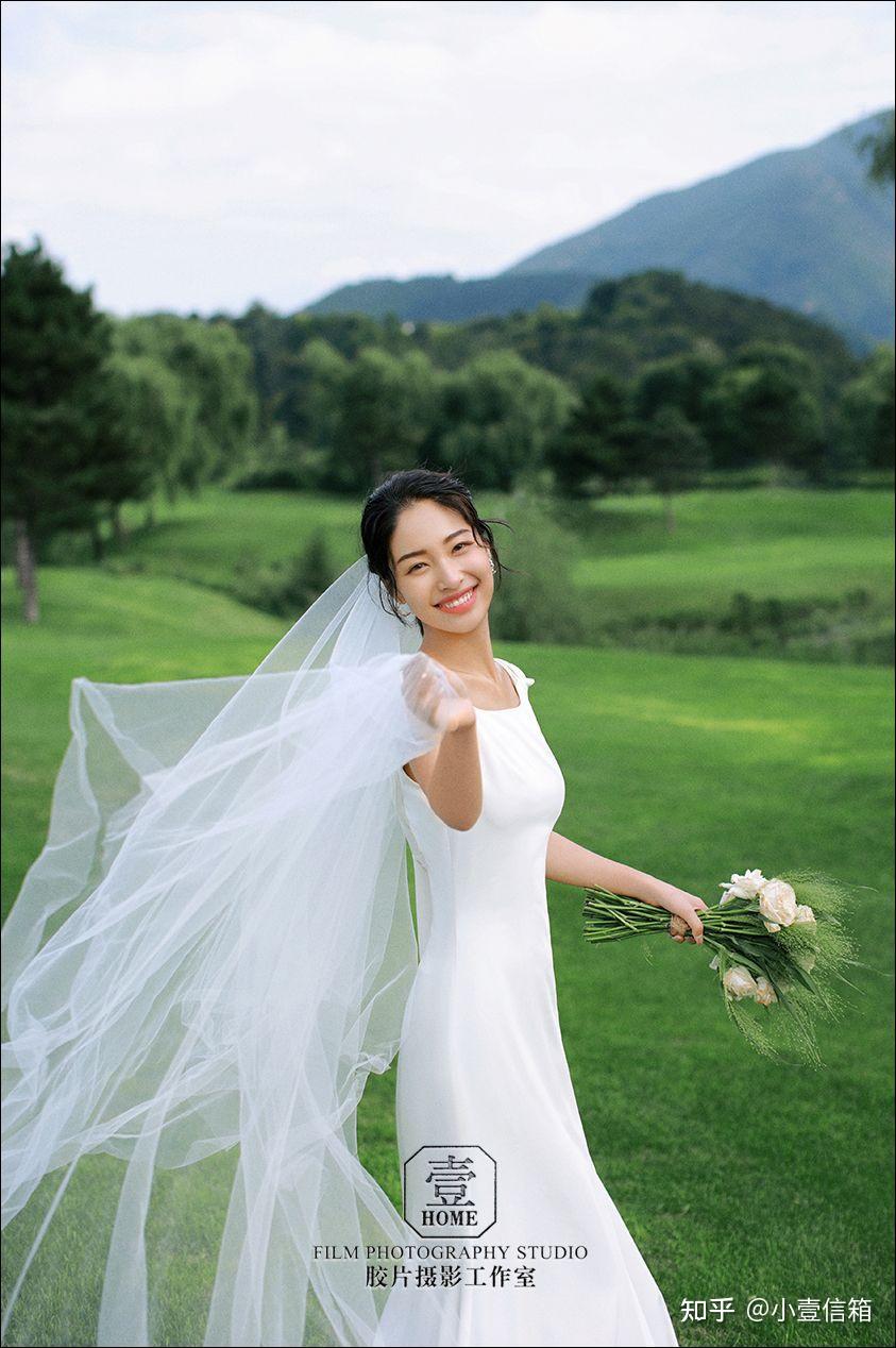 小清新外景婚纱照