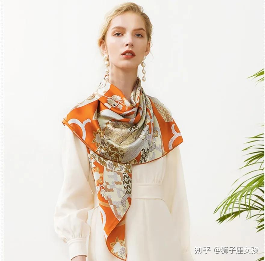 不同肤色应该如何选购丝巾？
