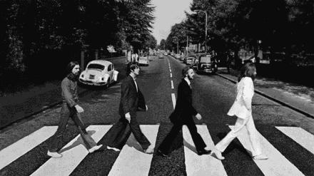 【纹身素材】披头士《艾比路》专辑封面50周年,好多人纹了同款纹身