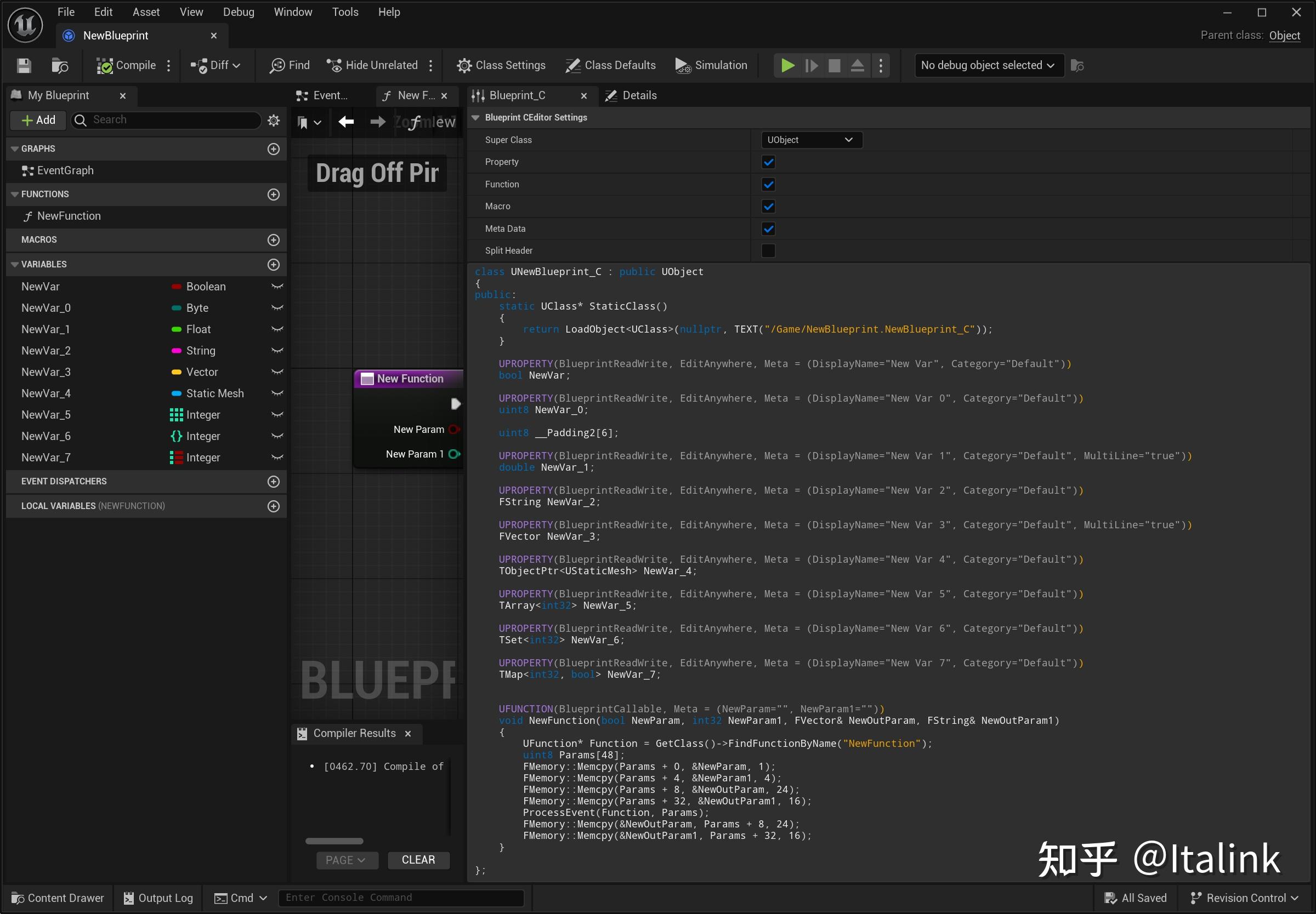 Unreal Engine 5 小工具 —— Blueprint_C：生成蓝图的C++代理 - 知乎