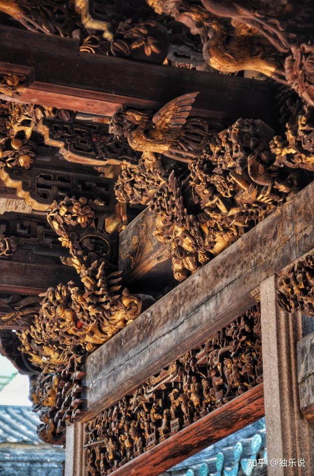 一眼万年丨中国古建筑木雕 - 知乎