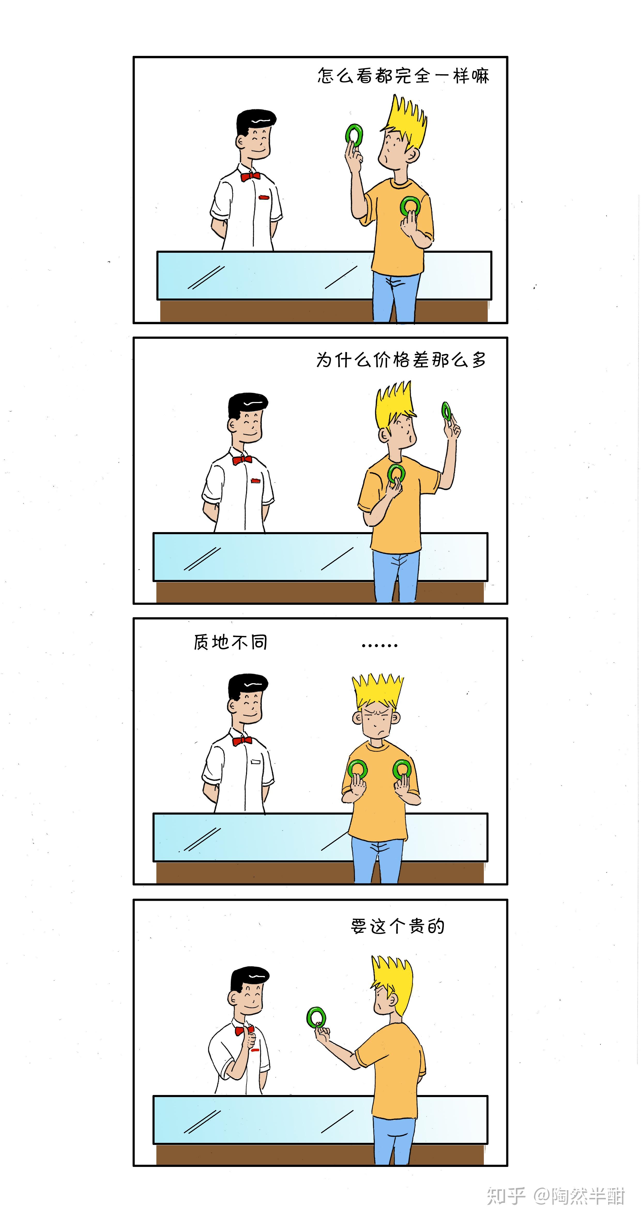 [漫画]心理效应53——凡勃伦效应