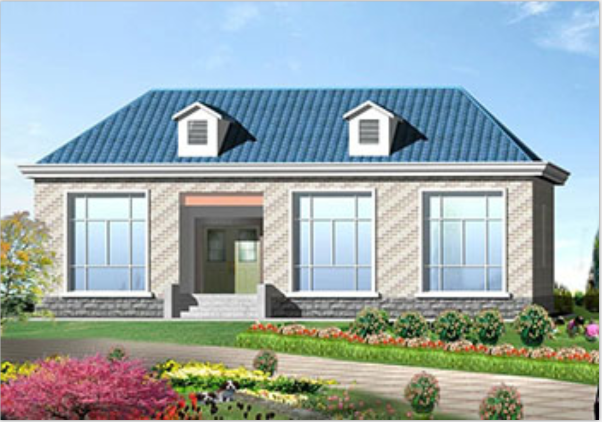 农村一层平房设计