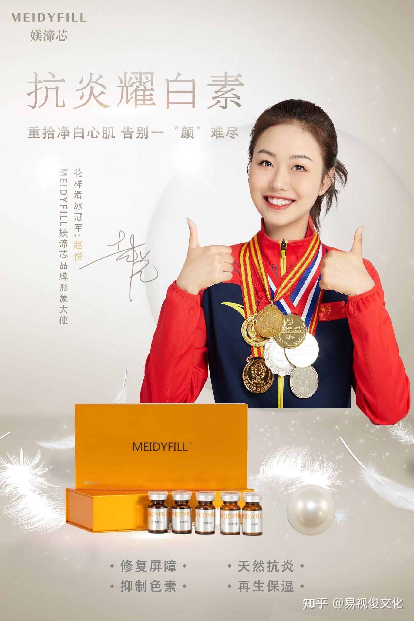 meidyfill媄渧芯携手花样滑冰冠军赵悦与您一起打造完美肌肤 - 知乎