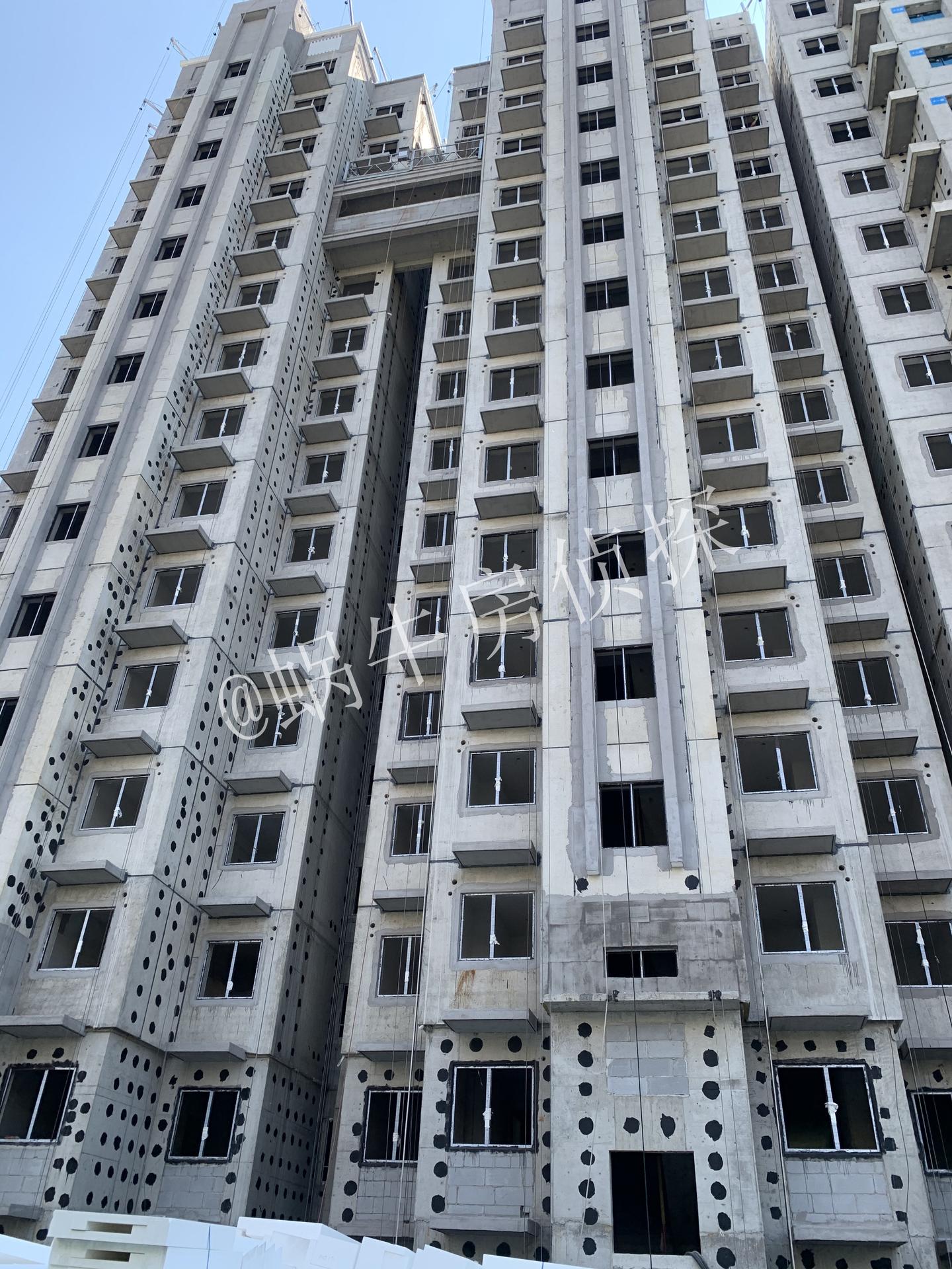 万和斐丽小区内部最新进度