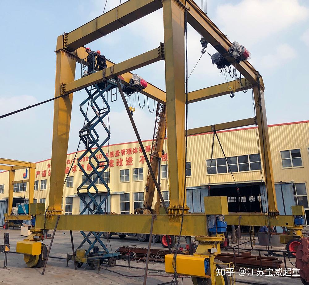 轮胎式集装箱门式起重机的优势特色 - 知乎