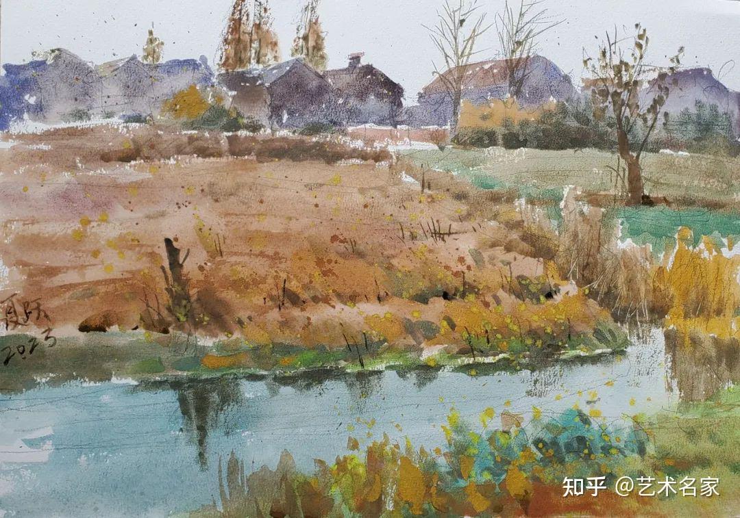 【艺展中国】夏跃2023年水彩画作品选 - 知乎
