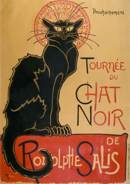 是的,le chat noir——法语中的黑猫——是一个著名的歌舞表演,由