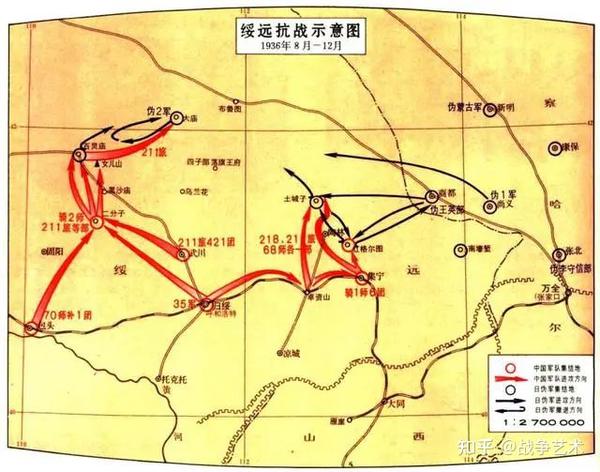 傅作义的高光时刻:1936年绥远抗战 - 知乎