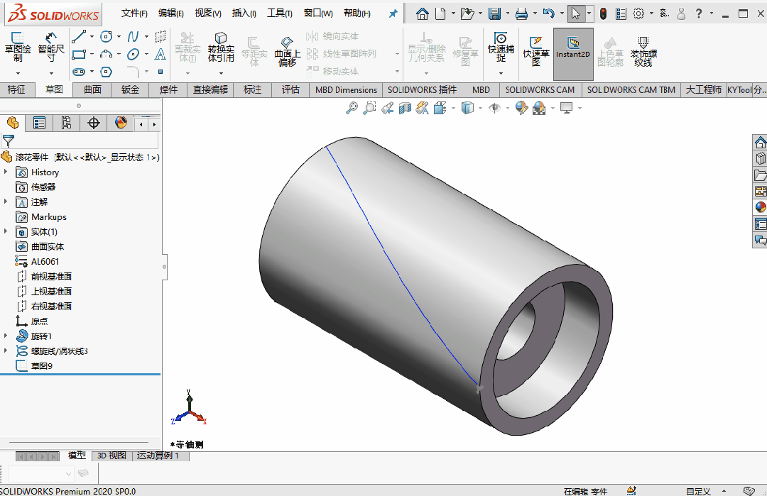 【实例演示】SolidWorks滚花建模的两种方法 - 知乎