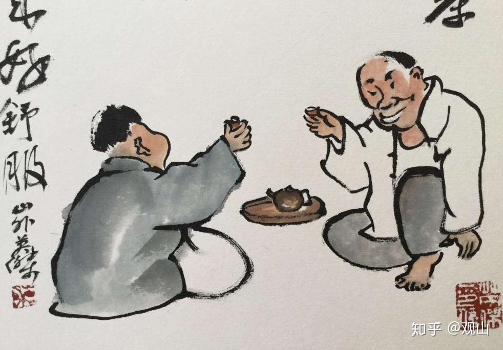 潮汕也有句俗话"茶三酒四踢桃二",也有说:"一人得神,二人得趣,三人得