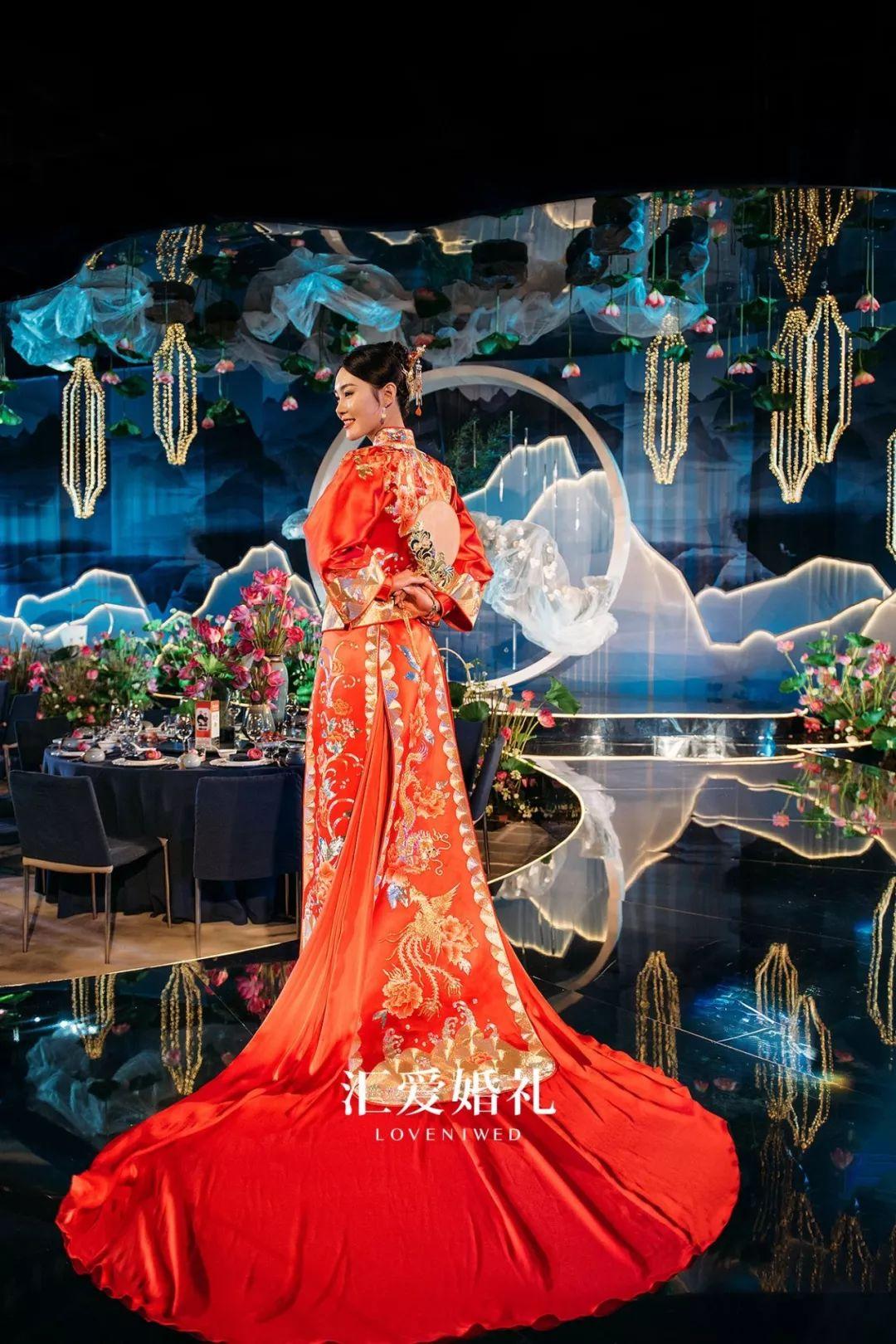 荷塘月色泼墨江南解锁中式婚礼超唯美的打开方式