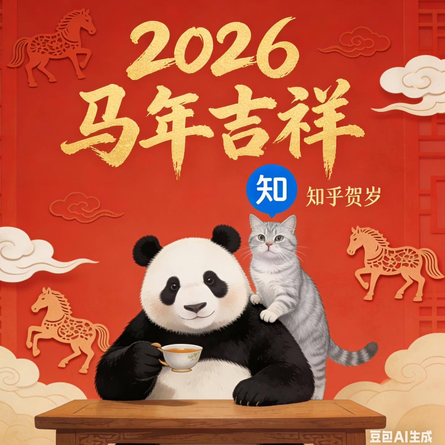 得闲饮茶猫