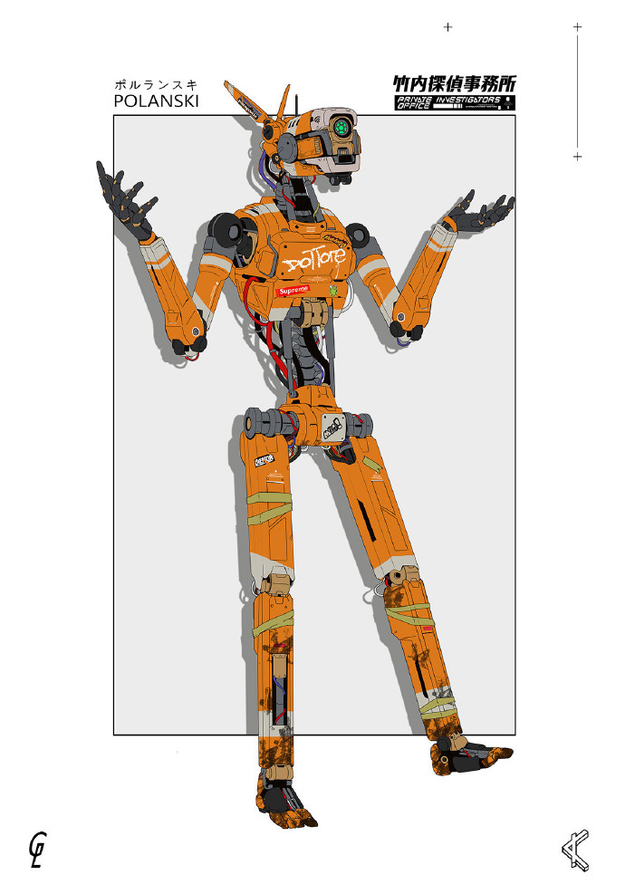 赛博朋克与jk少女风他把装甲义肢与少女相结合真的又a又飒