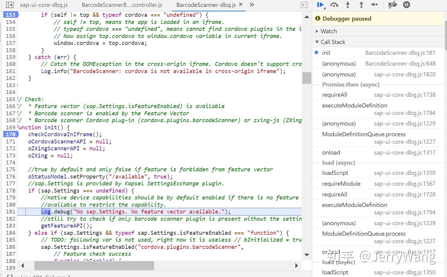 SAP UI5 BarcodeScannerButton 的初始化逻辑 feature 检测，Cordova API 检测等逻辑 知乎