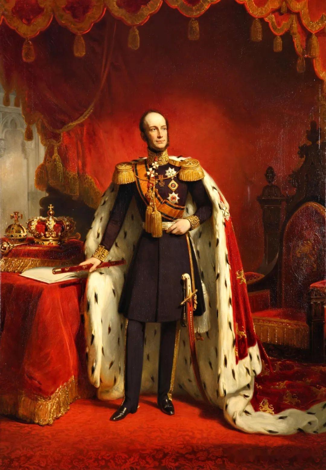 荷兰王国历代国王图片