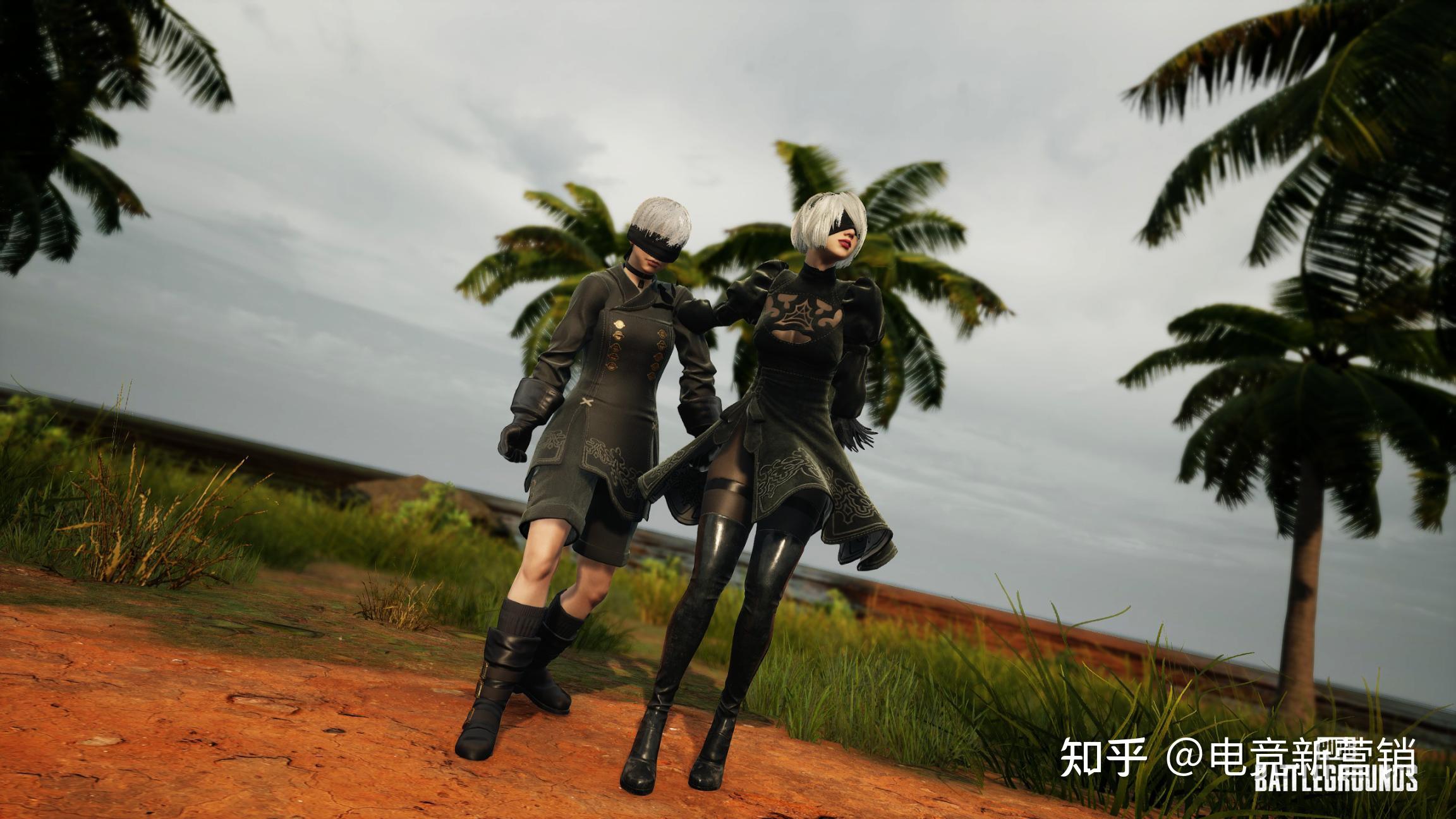 pubg70尼尔系列联名2b小姐姐高清图集欣赏