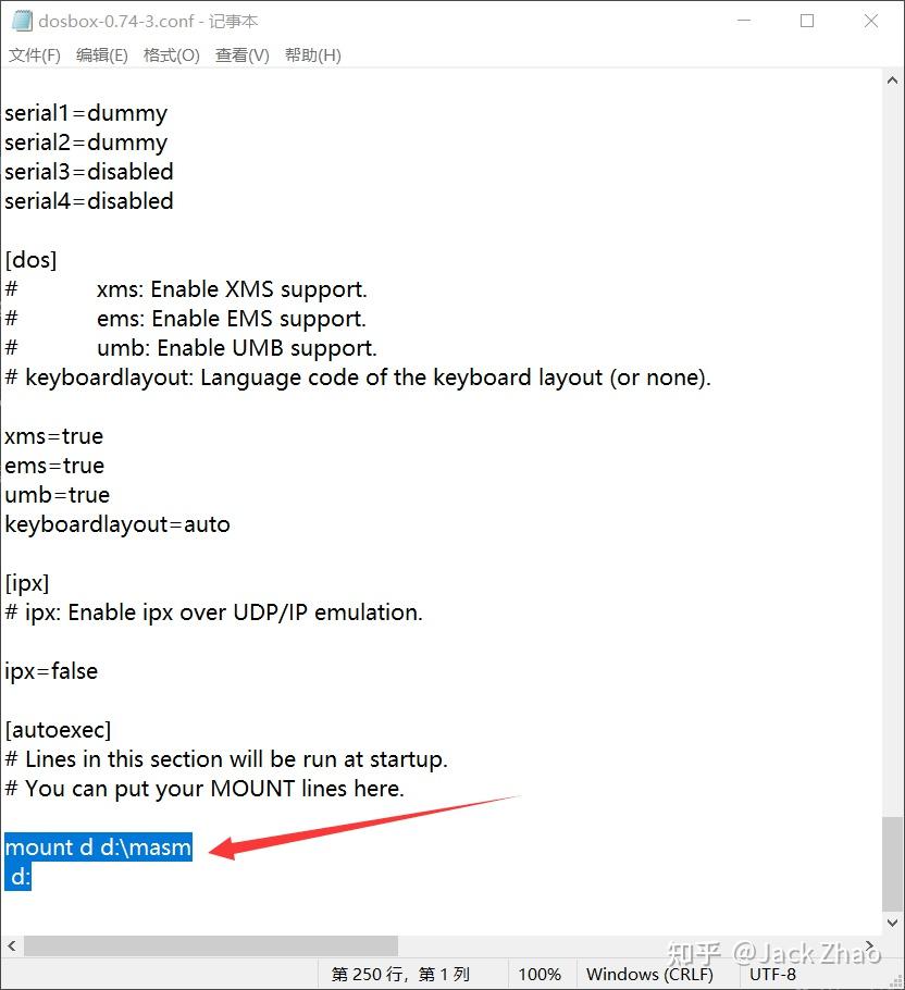  dosbox masm 