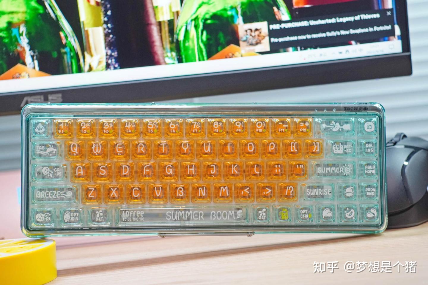 晶莹剔透，元气满满，Lofree洛斐1%元气橙2022限定版 - 知乎