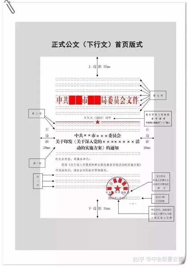 史上最全的国有企业公文写作格式设置规范(建议收藏) - 知乎