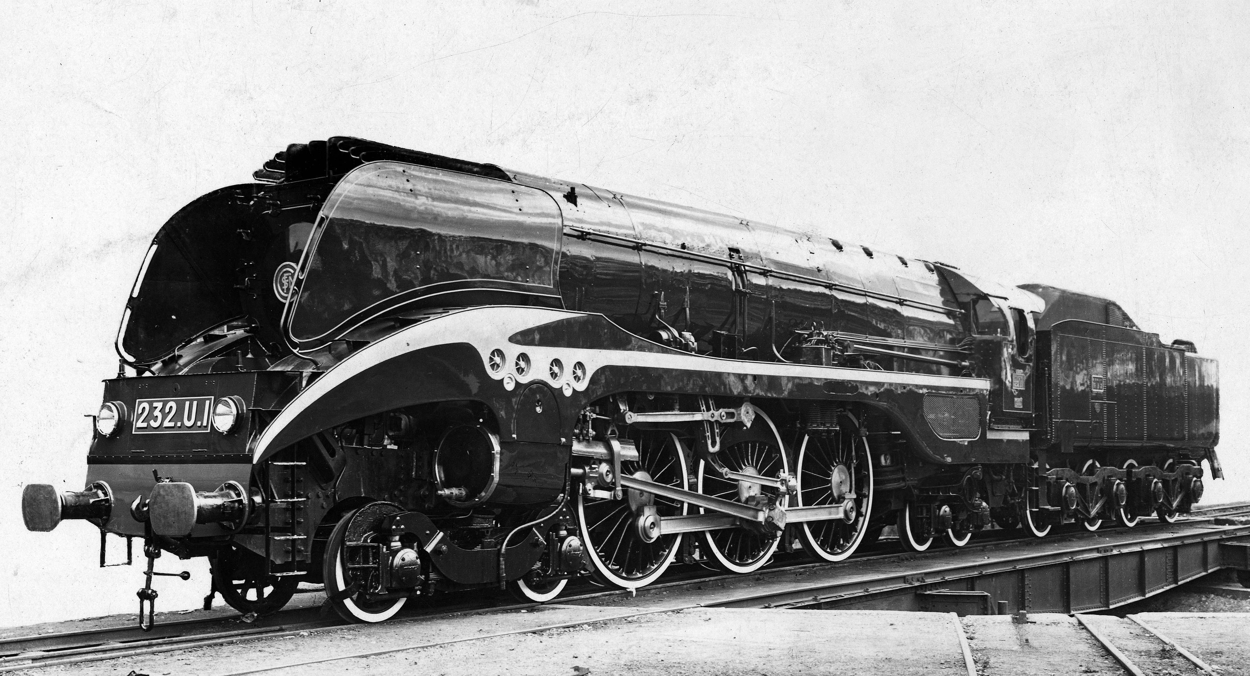 【蒸汽机车科普】法国国营铁路最后的哈德森——232u型蒸汽机车