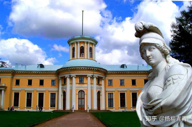 俄罗斯莫斯科风光之阿尔汉格尔斯克庄园