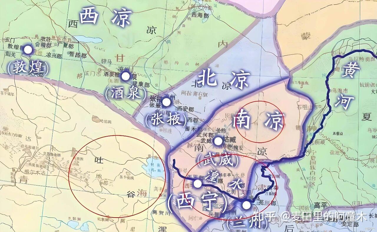 河西五凉风云录(四)——南凉:鲜卑人的草原帝国梦 - 知乎