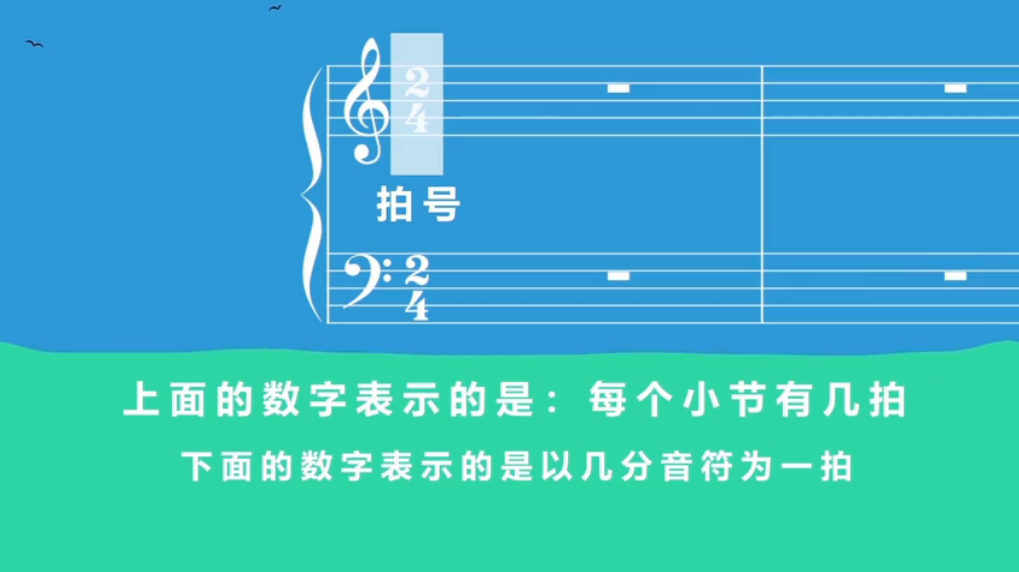 比如四二拍:以四分音符為一拍,每小節兩拍是不是感覺學鋼琴也沒有那麼